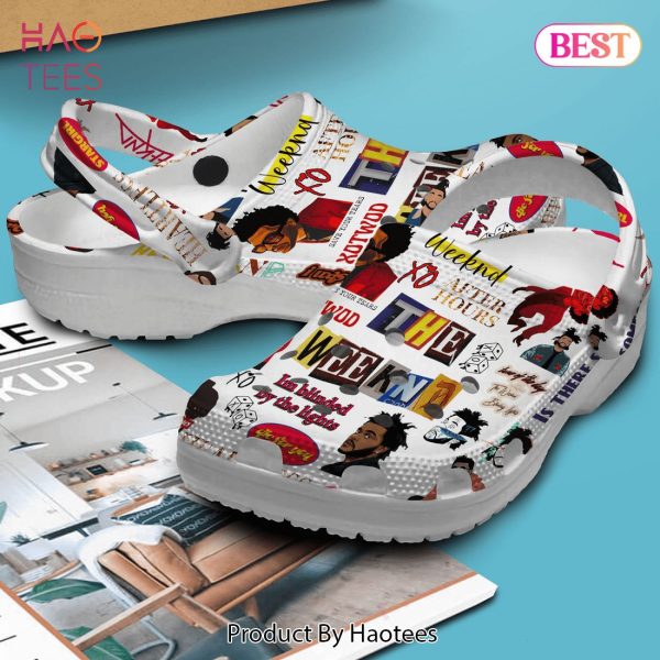 The Weeknd Music Crocs Crocband Clogs Shoes Comfortable For Men Women and Kids