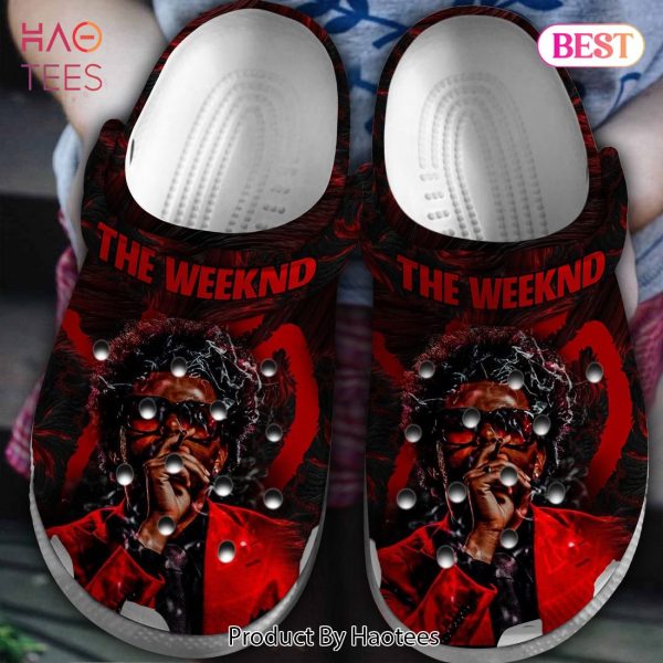 The Weeknd Singer Music Crocs Crocband Clogs Shoes Comfortable For Men Women and Kids Exclusive