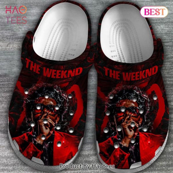 The Weeknd Singer Music Crocs Crocband Clogs Shoes Comfortable For Men Women and Kids Exclusive