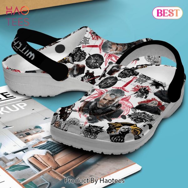 The Witcher TV Series Crocs Crocband Clogs Shoes Comfortable For Men Women and Kids