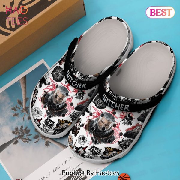 The Witcher TV Series Crocs Crocband Clogs Shoes Comfortable For Men Women and Kids