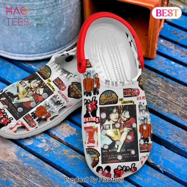 Time for Heroes The Libertines Music Crocs Crocband Clogs Shoes Comfortable For Men Women and Kids