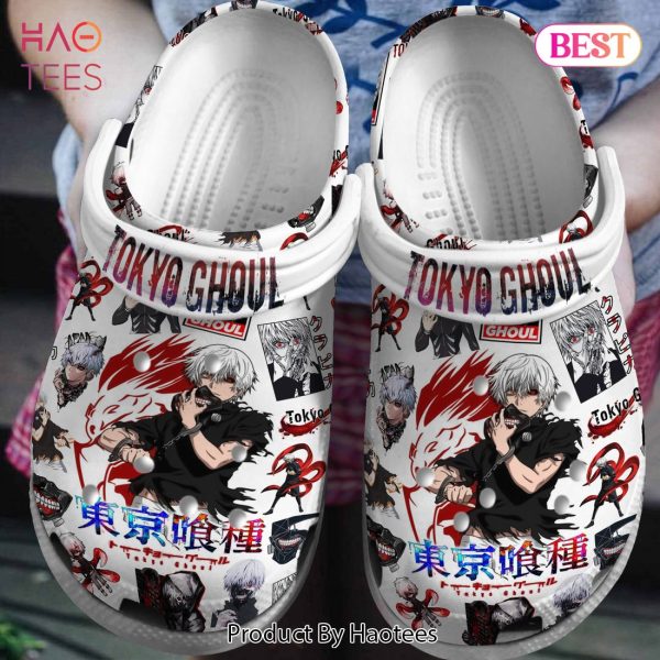 Tokyo Ghoul Anime Crocs Crocband Clogs Shoes Comfortable For Men Women and Kids