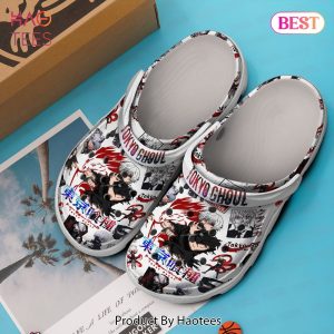 Tokyo Ghoul Anime Crocs Crocband Clogs Shoes Comfortable For Men Women and Kids