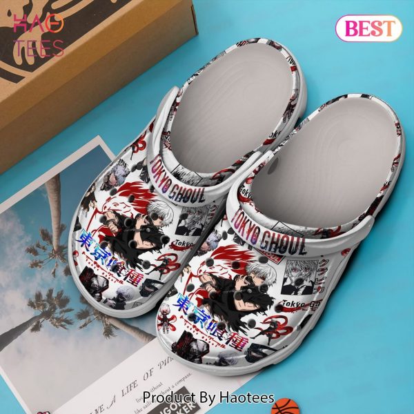 Tokyo Ghoul Anime Crocs Crocband Clogs Shoes Comfortable For Men Women and Kids