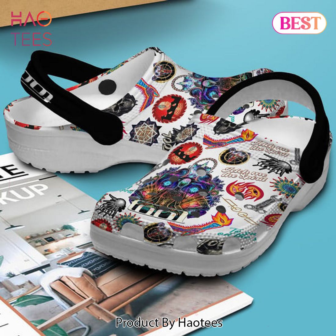 Tool Band Music Crocs Crocband Clogs Shoes Comfortable For Men Women and Kids Tool Band Music Crocs Crocband Clogs Shoes Comfortable For Men Women and Kids