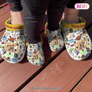 Toy Story Cartoon Crocs Crocband Clogs Shoes Comfortable For Men Women and Kids