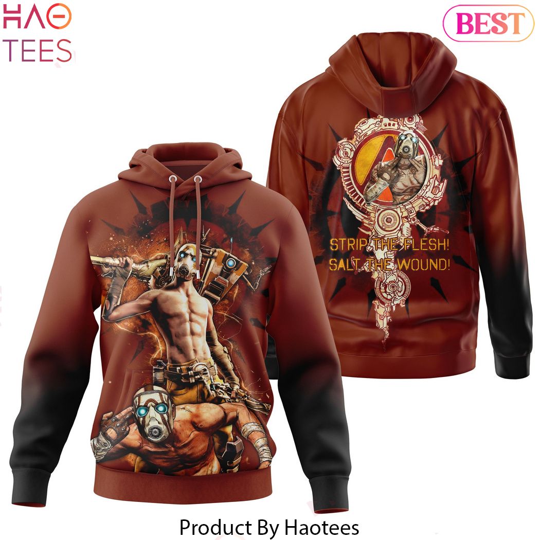 Trip The Flesh Salt The Wound Design Hoodie