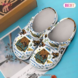 UCLA Bruins NCAA Sport Crocs Crocband Clogs Shoes Comfortable For Men Women and Kids