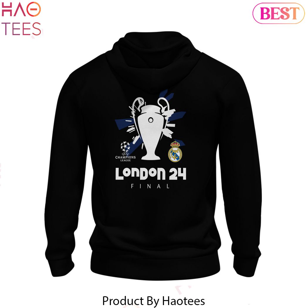 Real Madrid UEFA Champions Final London 2024 Design Hoodie Real Madrid UEFA Champions Final London 2024 Design Hoodie