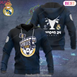 UEFA Champions League Final A Por La 15 Real Madrid Hoodie