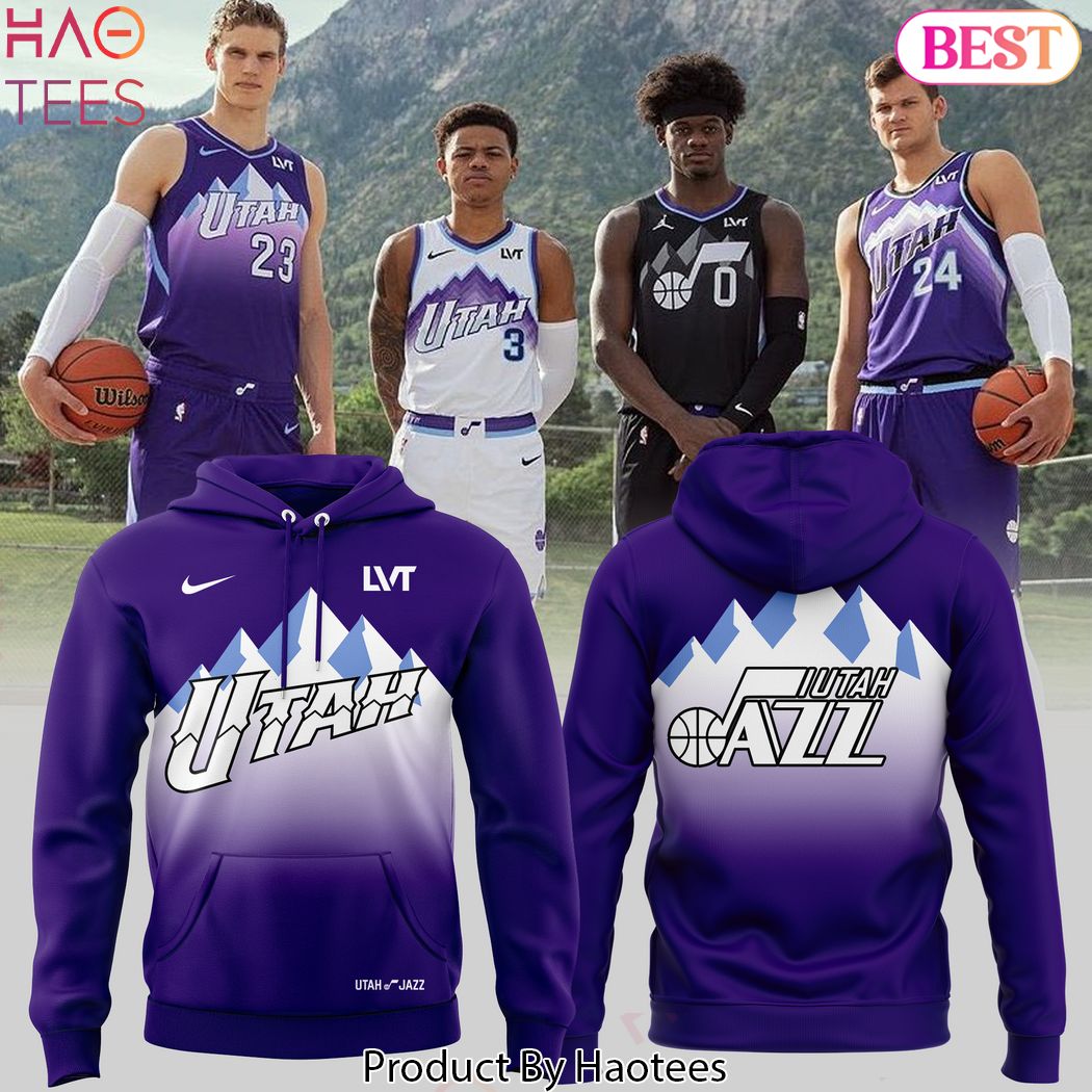 Utah Jazz Basketball Special Design Hoodie