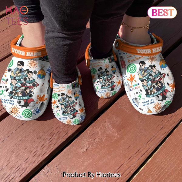 Vampire Weekend Music Crocs Crocband Clogs Shoes Comfortable For Men Women and Kids