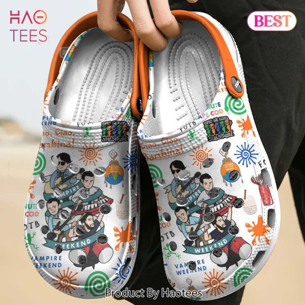 Vampire Weekend Music Crocs Crocband Clogs Shoes Comfortable For Men Women and Kids