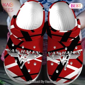 Van Halen Music Crocs Crocband Clogs Shoes Comfortable For Men Women and Kids