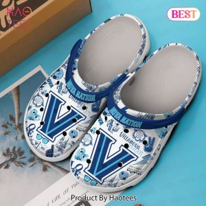 Villanova Wildcats men’s basketball NCAA Sport Crocs Crocband Clogs Shoes Comfortable For Men Women and Kids