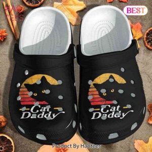 Vintage Retro Cat Daddy Crocband Clogs Exclusive