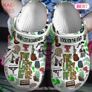 When You’re Lost in the Darkness The Last of Us TV Series Crocs Crocband Clogs Shoes Comfortable For Men Women and Kids