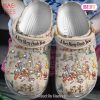 Winnie The Pooh Cartoon Crocs Crocband Clogs Shoes Comfortable For Men Women and Kids