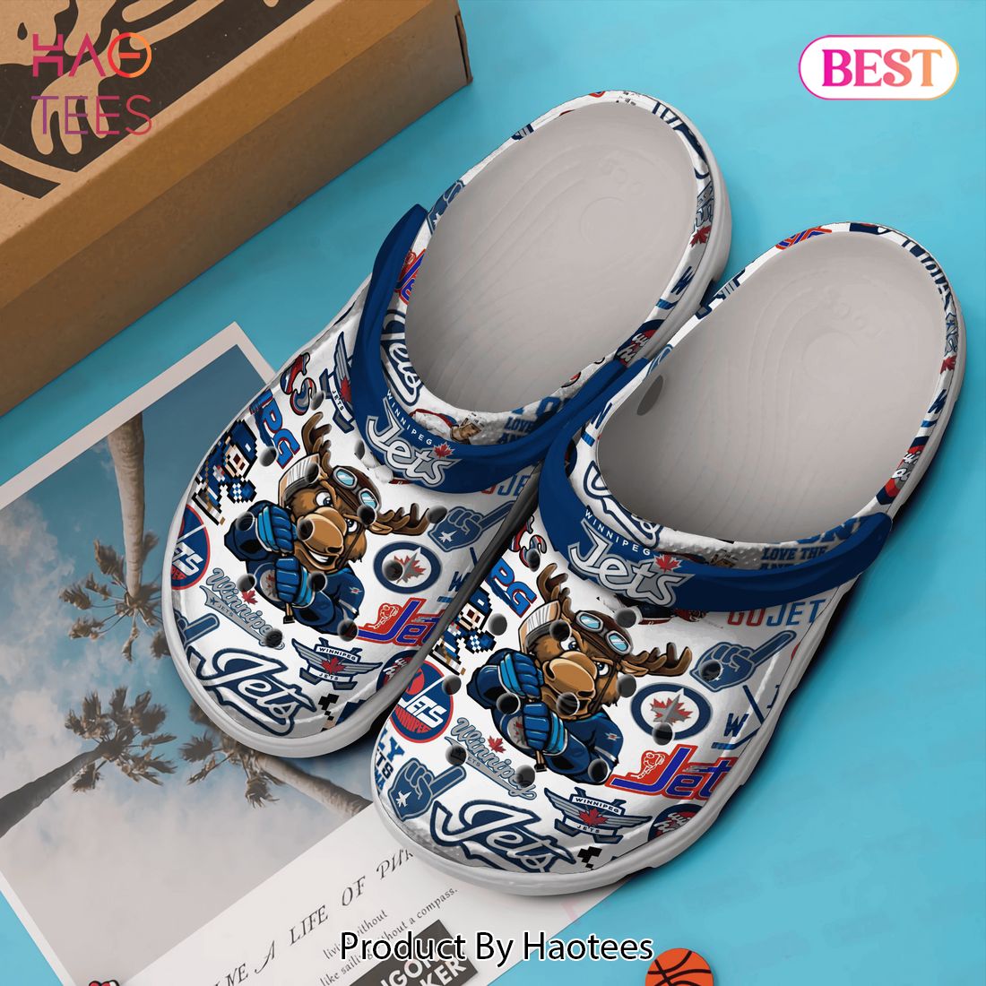 Winnipeg Jets NHL Sport Crocs Crocband Clogs Shoes Comfortable For Men Women and Kids Winnipeg Jets NHL Sport Crocs Crocband Clogs Shoes Comfortable For Men Women and Kids