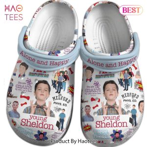 Young Sheldon Alone and Happy Movie Crocs Crocband Clogs Shoes Comfortable For Men Women and Kids