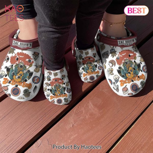 Zac Brown Brand Music Crocs Crocband Clogs Shoes Comfortable For Men Women and Kids