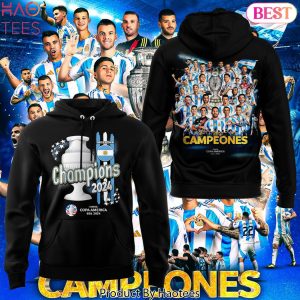 2024 Argentina National Team Copa America Cup Champions Hoodie