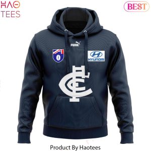 2024 Carlton Blues Adult Heritage Design Hoodie