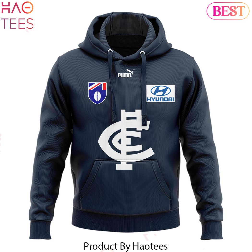 2024 Carlton Blues Adult Heritage Design Hoodie 2024 Carlton Blues Adult Heritage Design Hoodie