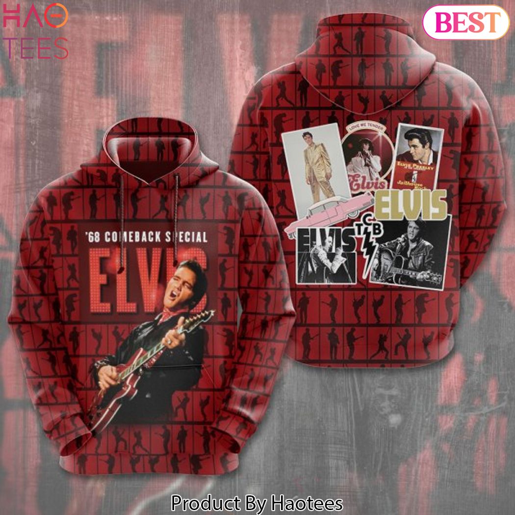 2024 Elvis Presley 68 Comeback Special Hoodie