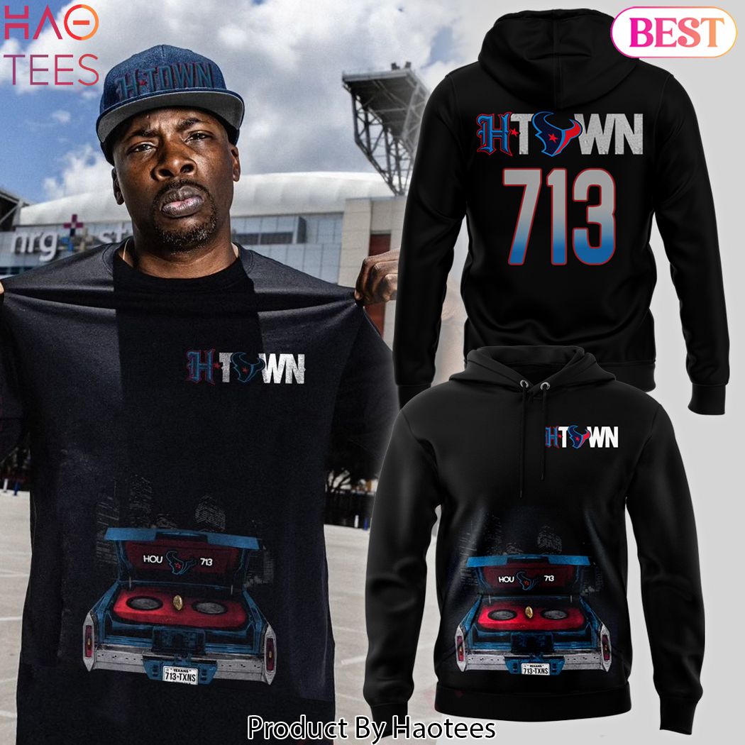 2024 Houston Texans 713 Logo Hoodie 2024 Houston Texans 713 Logo Hoodie