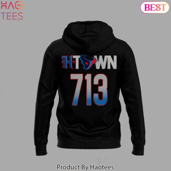 2024 Houston Texans 713 Logo Hoodie