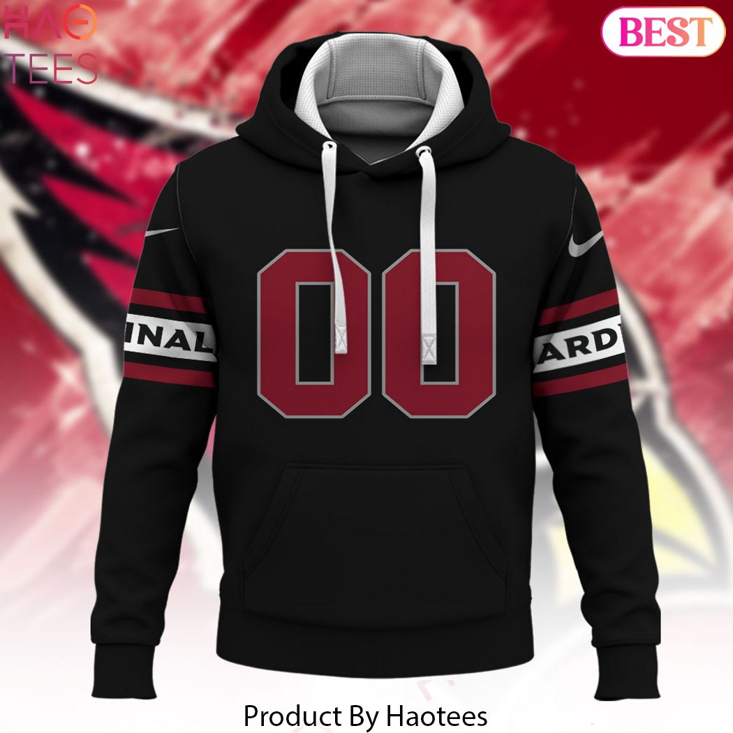 2024 Personalized NFL Arizona Cardinals Hoodie – Black