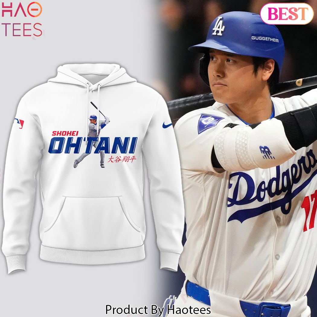 2024 Shohei Ohtani Los Angeles Dodgers Hoodie 2024 Shohei Ohtani Los Angeles Dodgers Hoodie