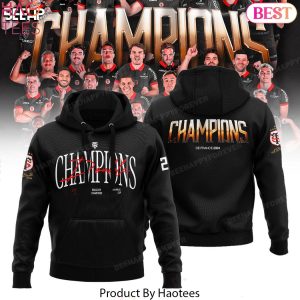 2024 Stade Toulousain Champions Double Hoodie