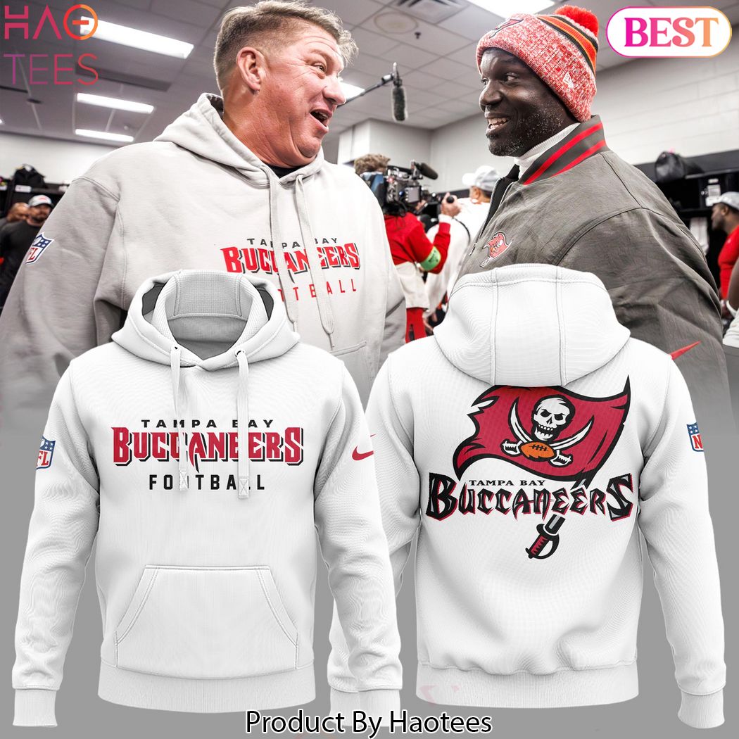 2024 Tampa Bay Buccaneers White Hoodie 2024 Tampa Bay Buccaneers White Hoodie