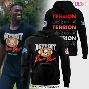2024 Terrion Arnold Detroit Lions Design Hoodie