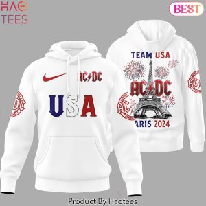 AC DC Team USA Olympic Paris 2024 Hoodie
