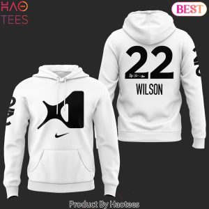 Aja Wilson 22 Signature Special Design Hoodie – White
