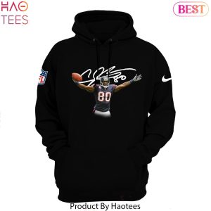 Andre Johnson Signature Houston Texans Football Hoodie
