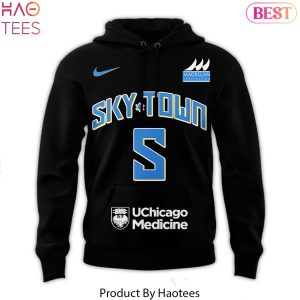 Angel Reese 13 Chicago Sky Consecutive Double-Doubles Hoodie
