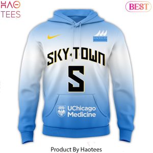 Angel Reese Chicago Sky Consecutive Double-Doubles Hoodie