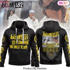 Blink-182 Is Coming World Tour 2024 Hoodie