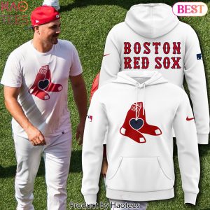 Boston Red Sox Special Logo White Hoodie