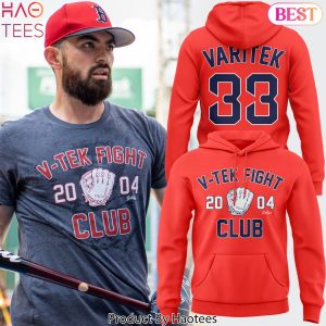 Boston Red Sox V-TEK FIGHT 2024 Hoodie – Red