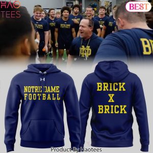 Brick x Brick Notre Dame Fighting Irish Football Team Hoodie