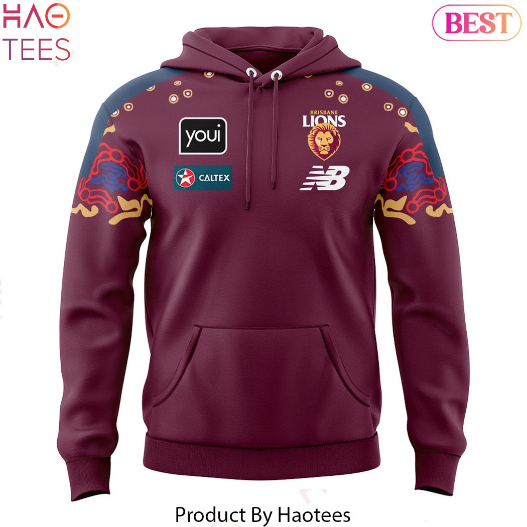 Brisbane Lions Indigenous 2024 Special Design Hoodie Brisbane Lions Indigenous 2024 Special Design Hoodie