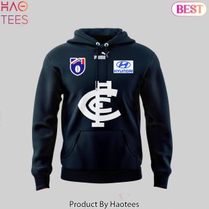 Carlton Blues FC Heritage Guernsey Charlie Curnow Hoodie