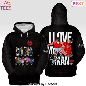 Chris Brown I Love My Man 11 11 Tour 24 Signature Hoodie