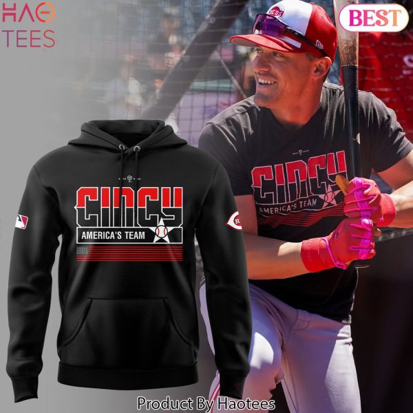 Cincinnati Reds Cincy America Team Hoodie